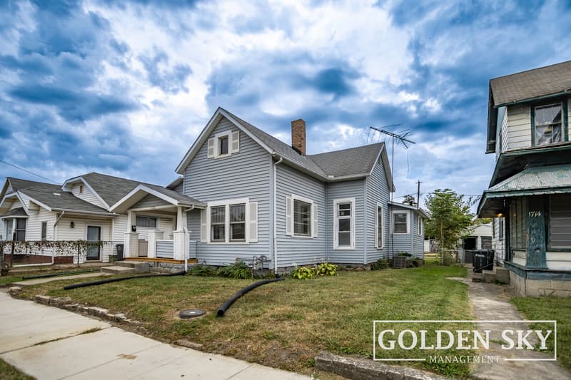 Interior hallway with documented maintenance completed